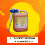 GEL CON MICROESFERAS BETAINA Y SIN DISOLVENTE 5L ORANGE PLUS - Imagen 2