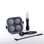 SET 4 PIEZAS COCKTELERIA NEGRO BODEGA KOALA - Imagen 2