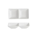 SALSERA APERITIVO 17CM -2 COMPARTIMENTOS MODELO SILICE REF. 176 - Imagen 2