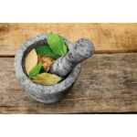 MORTERO  GRANITO CON MANO 12X12 REF. 60518 - Imagen 2