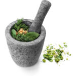 MORTERO  GRANITO CON MANO 12X12 REF. 60518 - Imagen 3