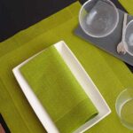 SERVILETA 40X40  PISTACHO HILO NEGRO AIRLAID P/25 UNIDADES - Imagen 2