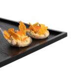 CUCHARA APERITIVO DEGUSTACION LAGRIMA 10X5 TRANSPARENTE P/8 UNIDADES REF. 1880 - Imagen 2