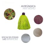 MOCHO FREGONA MICROFIBRA ECOLOGICA HILOS MASSTAK VERDE - Imagen 2