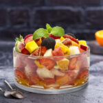 CENTRO MESA CILINDRICO CRISTAL TRANSPARENTE RECICLADO 49575 - Imagen 3