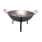 SARTEN HONDA PULIDA CON PATAS DESMONTABLES DIAM. 55CM REF. 32998