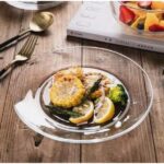 FUENTE REDONDA HONDA TRANSPARENTE DURALEX 28 CM - Imagen 2