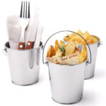 MINI CUBO PRESENTACION APERITIVO 9X9 INOX REF. 7439036 - Imagen 2