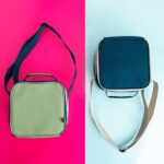 BOLSA PORTAMENU 22X13X18 AZUL o VERDE SAMBA QUID - Imagen 2