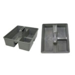 BANDEJA ACCESORIO DE LIMPIEZA C/AGARRADOR Y DEPARTAMENTOS - Imagen 2