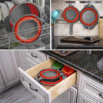 ESCURRIDOR PLEGABLE CON MANGO REDONDO 22CM REF. A9968 - Imagen 4