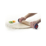 RODILLO AMASAR MADERA HAYA CON ANILLAS 34CM REF. 67142 - Imagen 2